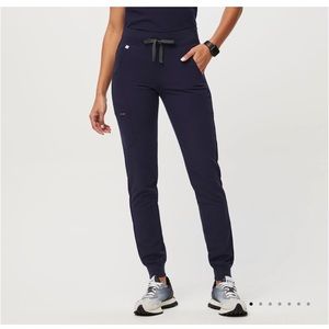 Figs Navy Blue Zamora Jogger Scrub Pants